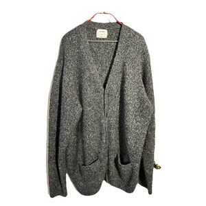 Old Navy Men's Gray Button-Front Cardigan Sweater, XXXL